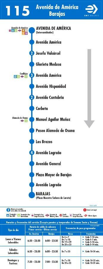 Apartamento Barajas. Aeropuerto/Ifema Leilighet Madrid Eksteriør bilde